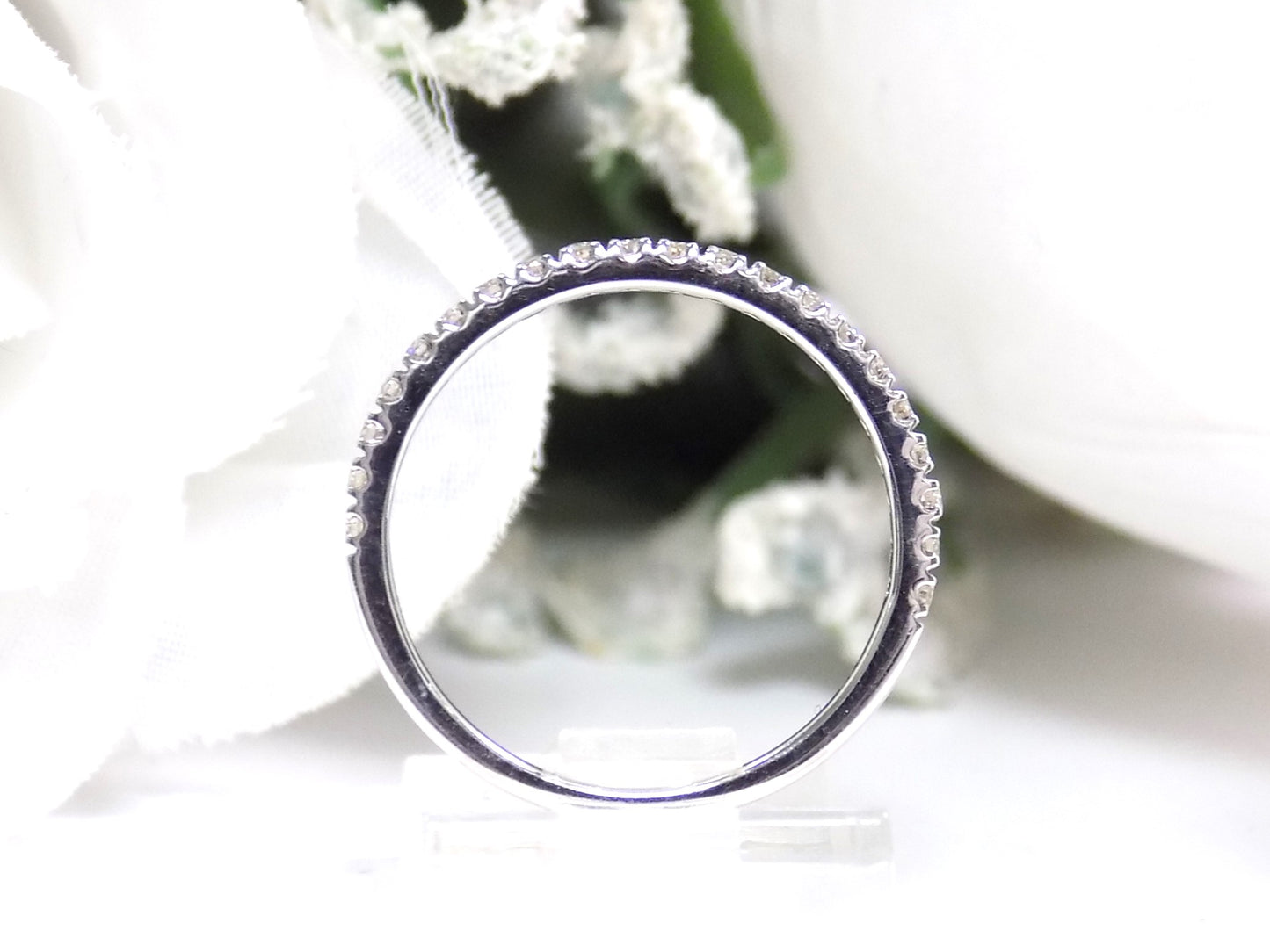 Women's 1.02ct TW 2-Piece Natural Oval Shape Diamond Wedding Set - Engagement Ring w/ Matching Band in 14K White Gold